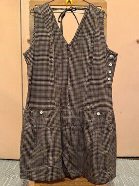 NWOT Liz Alig Gingham Easy Dress